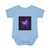 Ethereal Nebula Whispers - Infant Baby Rib Bodysuit