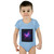 Ethereal Nebula Whispers - Infant Baby Rib Bodysuit