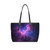 Ethereal Nebula Whispers - PU Leather Shoulder Bag