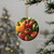 Harvest Bounty Medley - Decorative Ceramic Ornaments, Double-Sided (1pc, 3pcs, 5pcs, 10pcs)