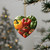 Harvest Bounty Medley - Decorative Ceramic Ornaments, Double-Sided (1pc, 3pcs, 5pcs, 10pcs)