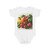 Harvest Bounty Medley - Short Sleeve Baby Bodysuit