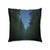 Twilight Forest Whisper - Tufted Floor Pillow, Square