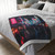 Tokyo Neon Vibes - Velveteen Microfiber Blanket (Two-sided print)