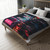 Tokyo Neon Vibes - Velveteen Microfiber Blanket (Two-sided print)
