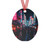 Tokyo Neon Vibes - Metal Ornaments