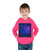 Fractal Wave Fusion - Toddler Pullover Fleece Hoodie