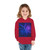 Fractal Wave Fusion - Toddler Pullover Fleece Hoodie