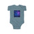 Fractal Wave Fusion - Infant Fine Jersey Bodysuit