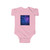 Fractal Wave Fusion - Infant Fine Jersey Bodysuit