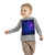 Fractal Wave Fusion - Toddler Long Sleeve Tee