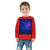 Fractal Wave Fusion - Toddler Long Sleeve Tee