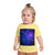 Fractal Wave Fusion - Baby Short Sleeve T-Shirt