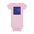 Fractal Wave Fusion - Baby Short Sleeve Onesie®