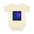 Fractal Wave Fusion - Infant Baby Rib Bodysuit