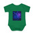 Fractal Wave Fusion - Infant Baby Rib Bodysuit