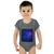 Fractal Wave Fusion - Infant Baby Rib Bodysuit