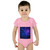 Fractal Wave Fusion - Infant Baby Rib Bodysuit