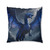 Celestial Storm Wyrm - Tufted Floor Pillow, Square