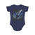 Celestial Storm Wyrm - Short Sleeve Baby Bodysuit