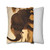 Graceful Elephant Dance - Square Poly Canvas Pillowcase