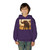 Graceful Elephant Dance - Youth Heavy Blend Hooded Sweatshirt