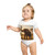 Graceful Elephant Dance - Short Sleeve Baby Bodysuit