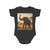 Graceful Elephant Dance - Short Sleeve Baby Bodysuit