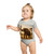 Graceful Elephant Dance - Short Sleeve Baby Bodysuit