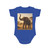 Graceful Elephant Dance - Short Sleeve Baby Bodysuit