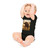 Graceful Elephant Dance - Baby Short Sleeve Bodysuit