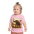 Graceful Elephant Dance - Baby Short Sleeve T-Shirt