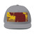 Graceful Elephant Dance - Flat Bill Cap (Embroidery)