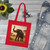 Graceful Elephant Dance - Organic Cotton Tote Bag
