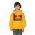 Golden Hour Over Lake - Youth Heavy Blend Hooded Sweatshirt