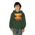 Golden Hour Over Lake - Youth Heavy Blend Hooded Sweatshirt