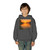 Golden Hour Over Lake - Youth Heavy Blend Hooded Sweatshirt