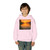 Golden Hour Over Lake - Youth Heavy Blend Hooded Sweatshirt