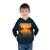 Golden Hour Over Lake - Toddler Pullover Fleece Hoodie