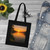 Golden Hour Over Lake - Organic Cotton Tote Bag