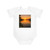 Golden Hour Over Lake - Baby Short Sleeve Bodysuit