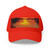 Golden Hour Over Lake - Closed-Back Structured Cap (Embroidery)