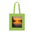 Golden Hour Over Lake - Cotton Tote