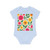 Whimsical Garden Escape - Baby Organic Short Sleeve Bodysuit