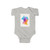 Prismatic Interlace - Infant Fine Jersey Bodysuit