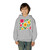 Whimsical Garden Escape - Youth Heavy Blend Hooded Sweatshirt