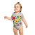 Whimsical Garden Escape - Short Sleeve Baby Bodysuit