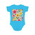 Whimsical Garden Escape - Short Sleeve Baby Bodysuit