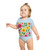 Whimsical Garden Escape - Short Sleeve Baby Bodysuit