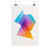 Prismatic Interlace - Rolled Posters